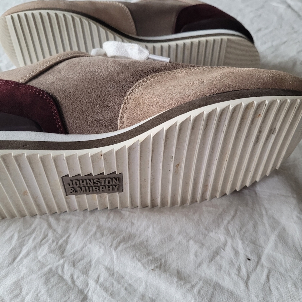 John & Murphy Stylish Women's Suede Sneakers Size 8 - Picture 7 of 8